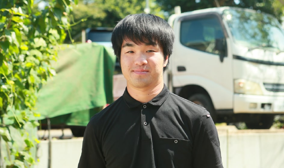工事部 造園技術課 阿比留 晴希